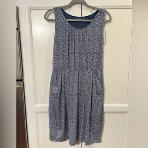 NWOT Garnet Hill Sleeveless Dress with Pockets